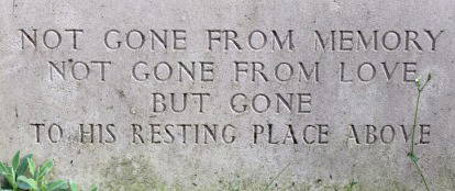 Headstone Wording Ideas